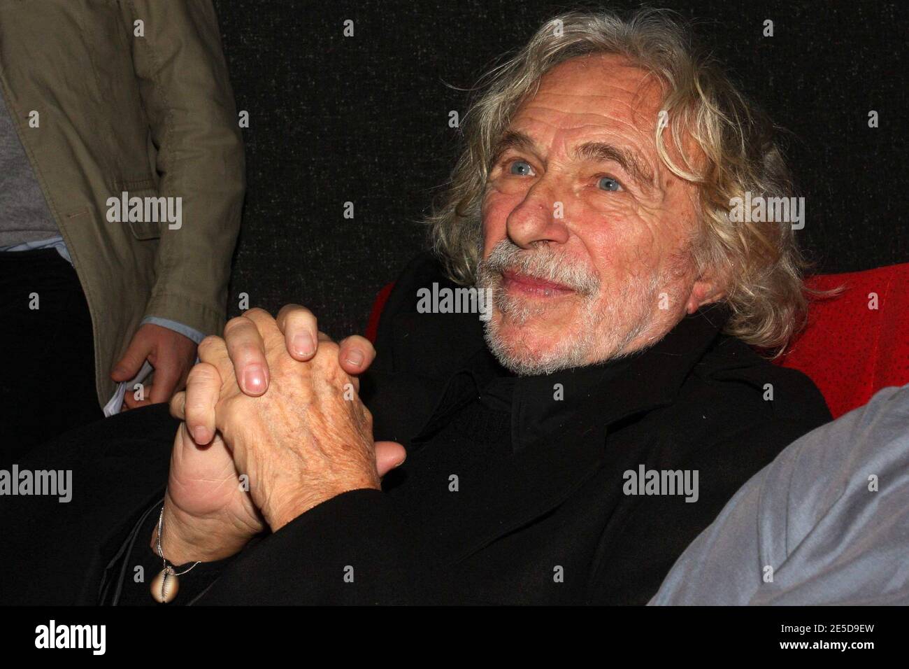 Pierre Richard beim 9. Filmfestival Musik und Kino in Auxerre, Frankreich am 13. November 2008. Foto von Benoit Pinguet/ABACAPRESS.COM Stockfoto