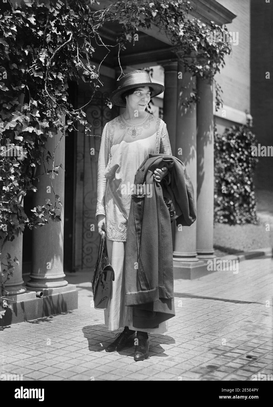 Alice Paul (1885-1977), amerikanische Frauenrechtlerin, Frauenrechtlerin, Portrait, Harris & Ewing, Juni 1919 Stockfoto