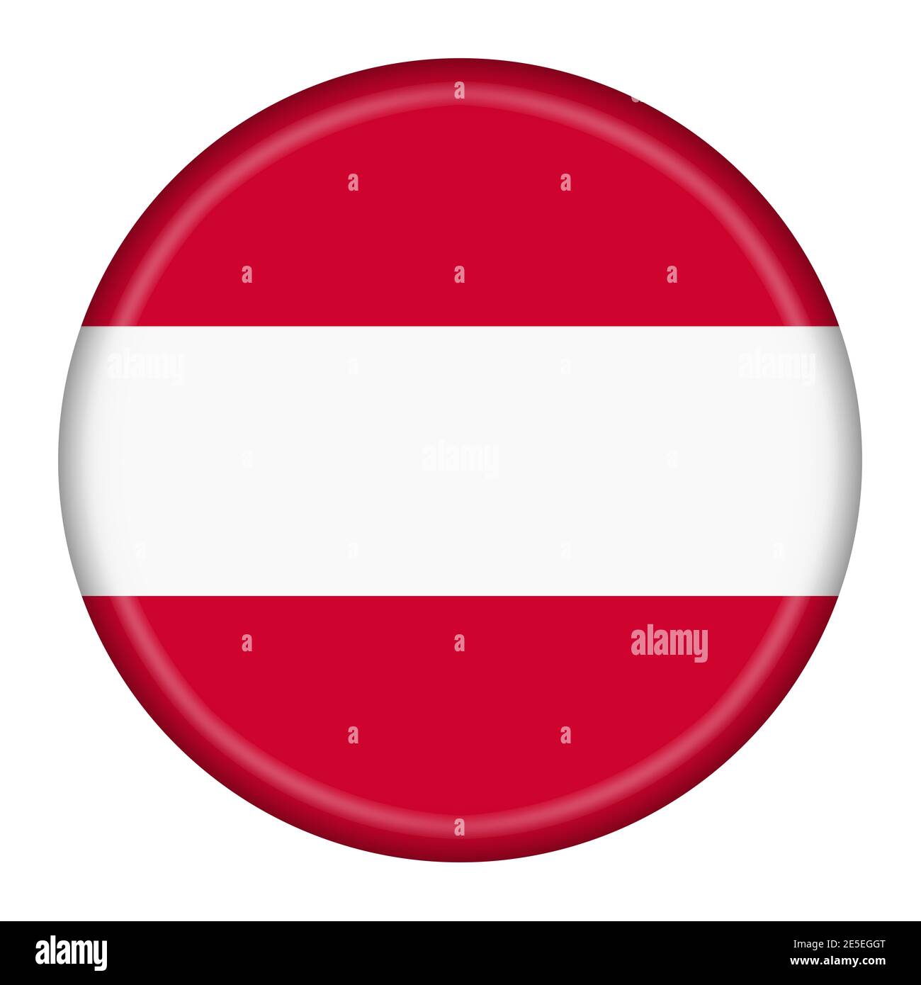 Button Österreich Flagge Ø 50 mm