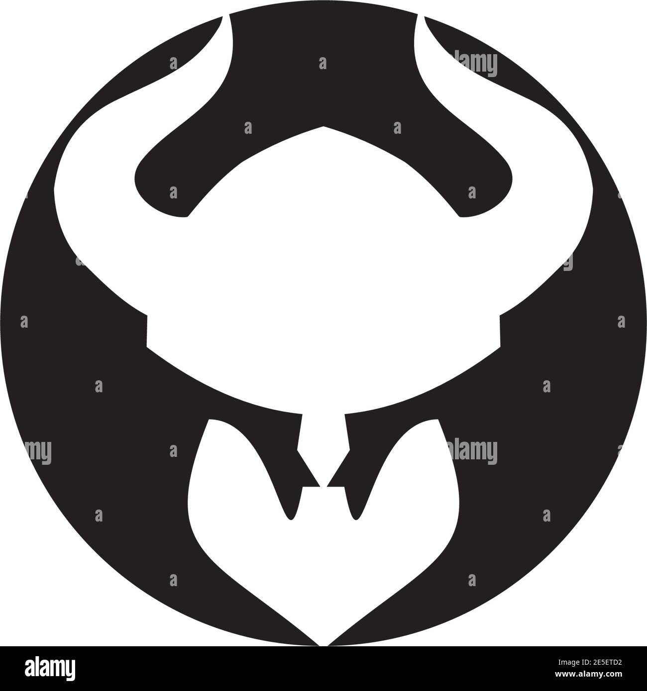 Viking Kopf Helm Vektor Logo Design Vorlage Stock Vektor