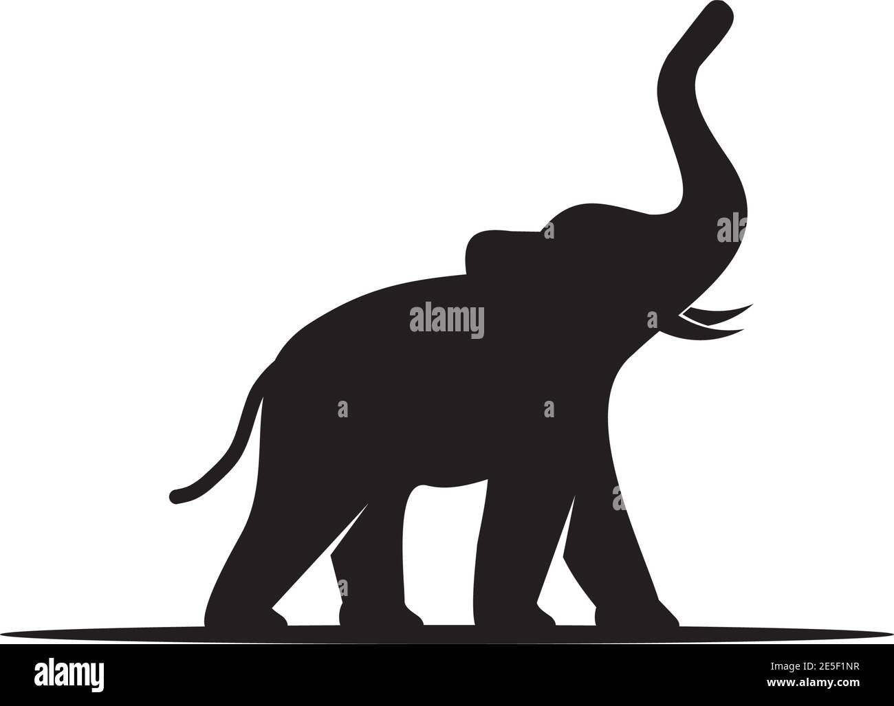 Indische elefantenohren Stock-Vektorgrafiken kaufen - Alamy