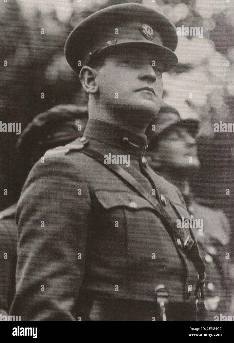 Michael Collins in Militäruniform. Stockfoto Michael Collins in Militäruniform. Stockfoto