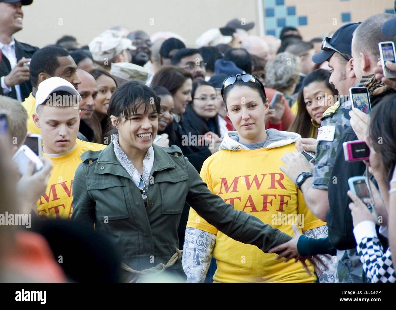 Michelle Rodriguez bei der NSA Bahrain 2010-01-28. Stockfoto