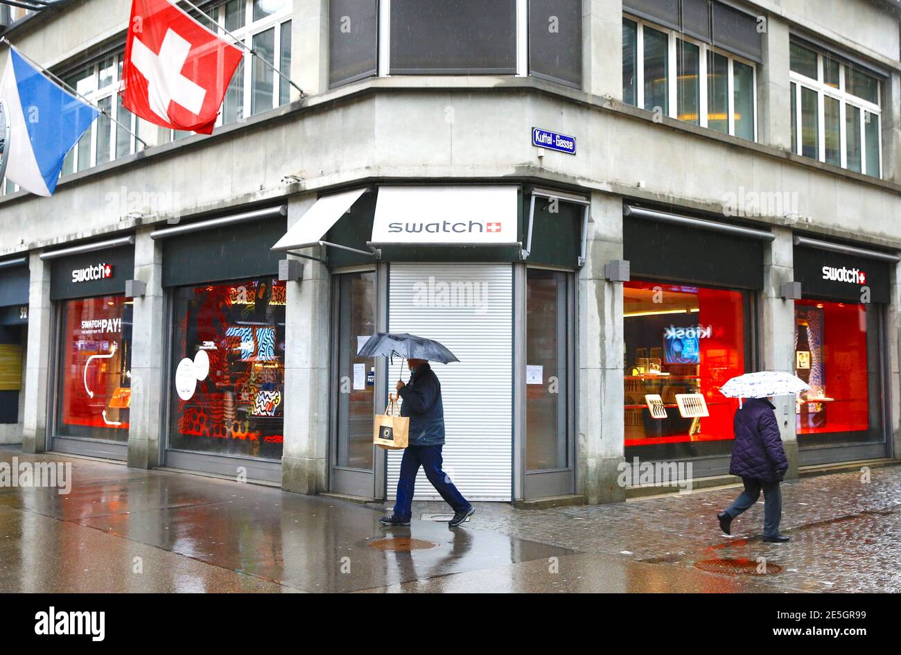 swatch store zurich
