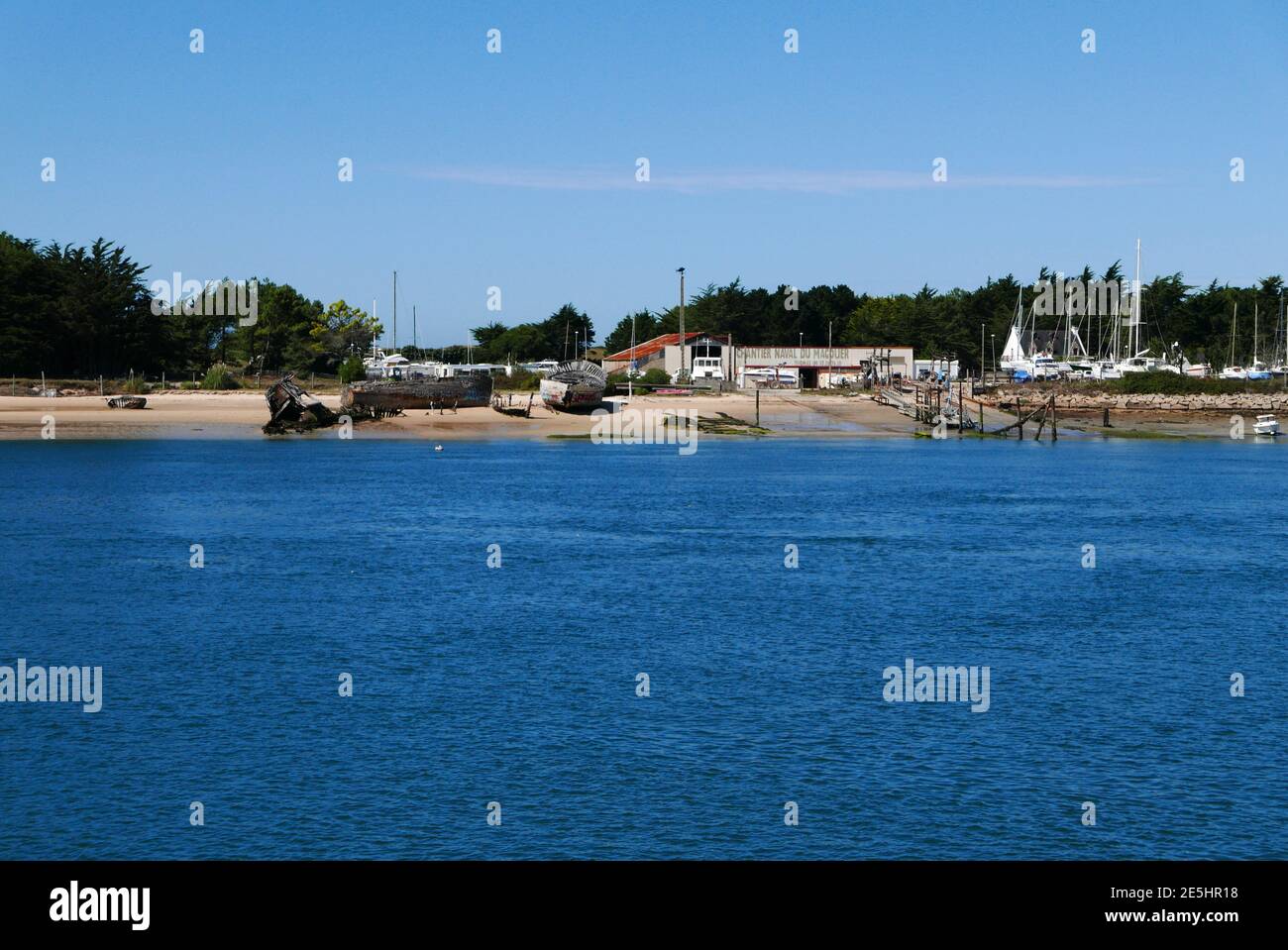 Le Magouer, Etel River, Morbihan, Bretagne, Bretagne, Frankreich, Europa Stockfoto