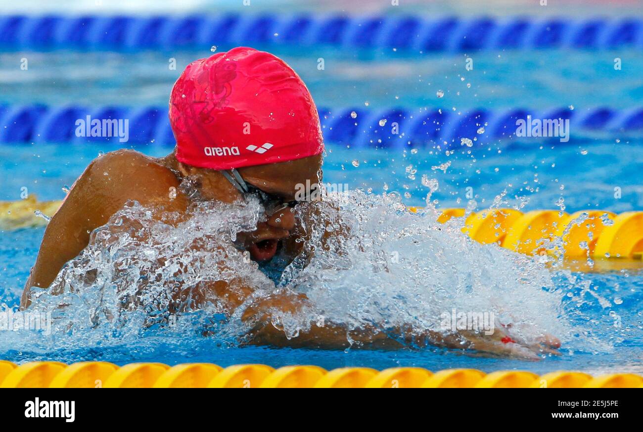 Halbfinale frauen 50m brustschwimmen Fotos und Bildmaterial in hoher