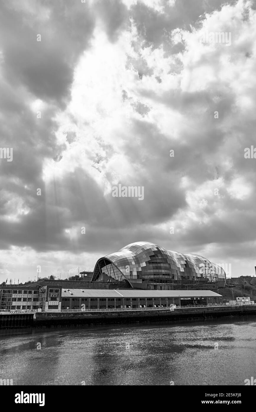 The Sage Concert Hall, Gateshead Quays, Newcastle upon Tyne, Tyneside, Nordostengland, VEREINIGTES KÖNIGREICH Stockfoto