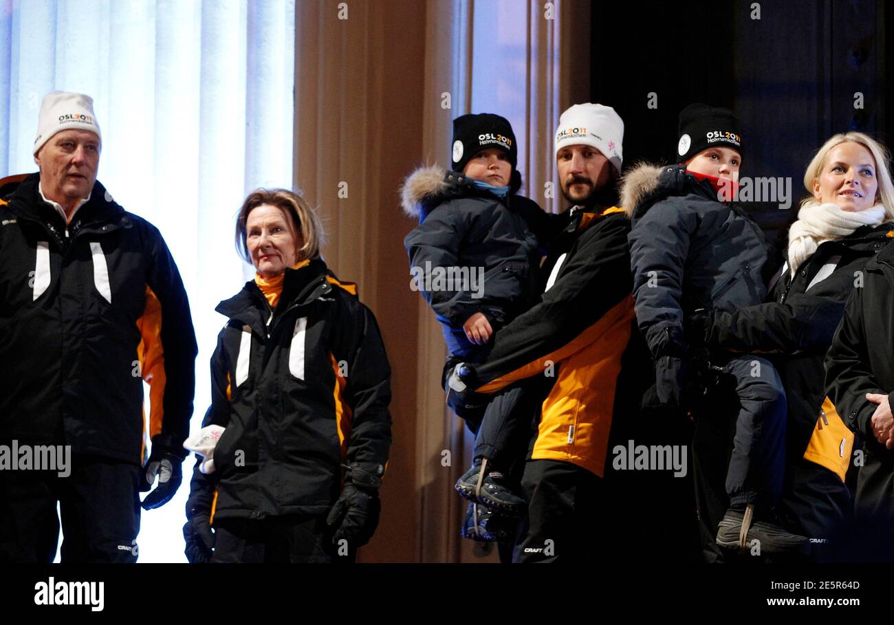 Kronprinz harald mit ihrer tochter Fotos und Bildmaterial in hoher