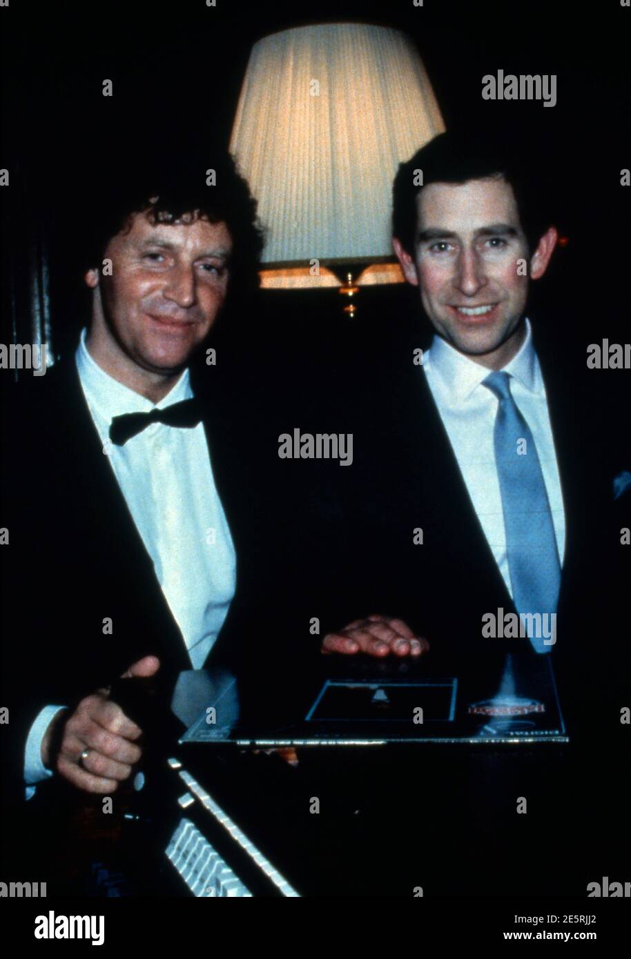 Prinz Charles besucht Deutschland, 1987. Prinz Charles besucht Deutschland, 1987. Stockfoto