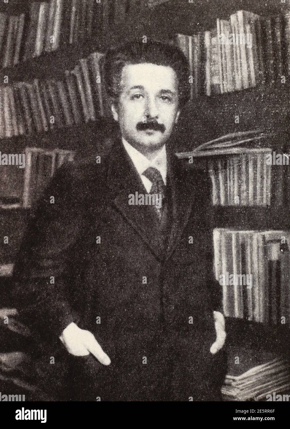Albert Einstein. Stockfoto