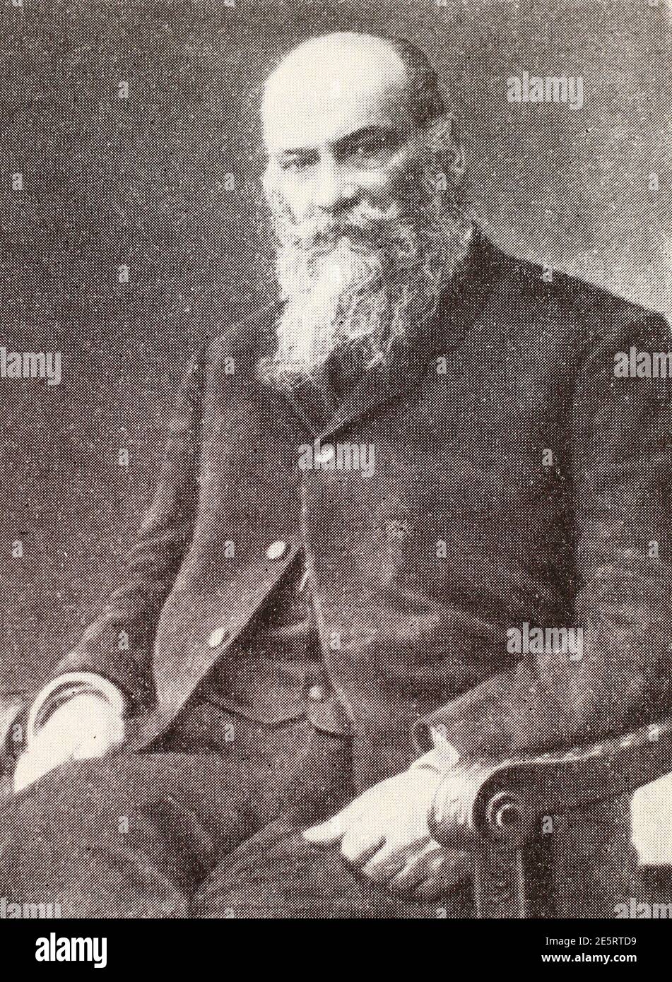 Nikolai Jegorowitsch Schukowski in 1911. Stockfoto
