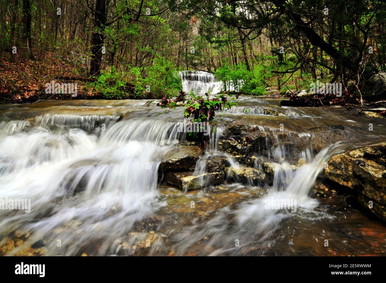 Monte Sano Wasserfall Stockfoto Monte Sano Wasserfall Stockfoto
