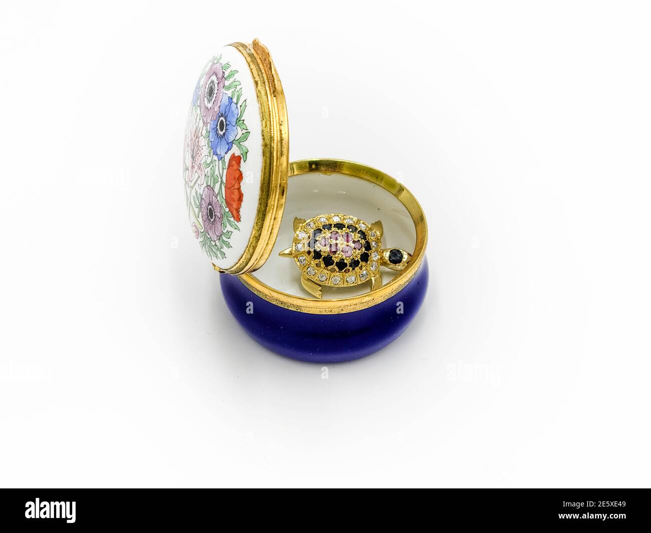 Schmuck Ohrringe in Vintage-Schmuck für die Sammlung Stockfoto