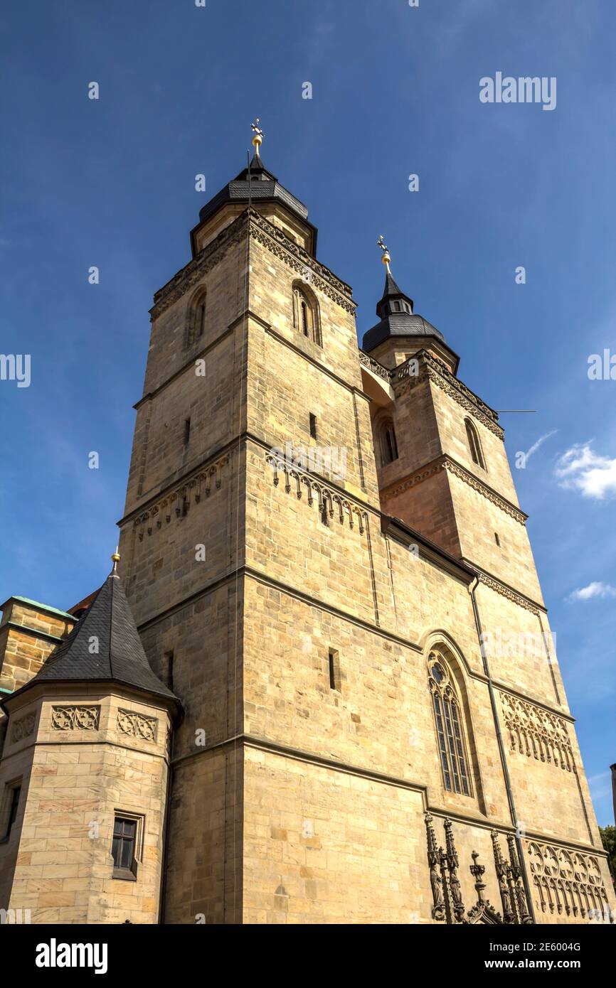 Evangelische Dreifaltigkeitskirche in Bayreuth, Bayern, Region Oberfranken, Deutschland Stockfoto