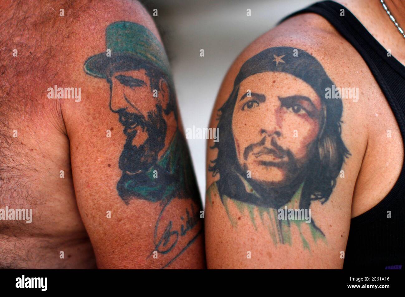 Fidel castro tattoo