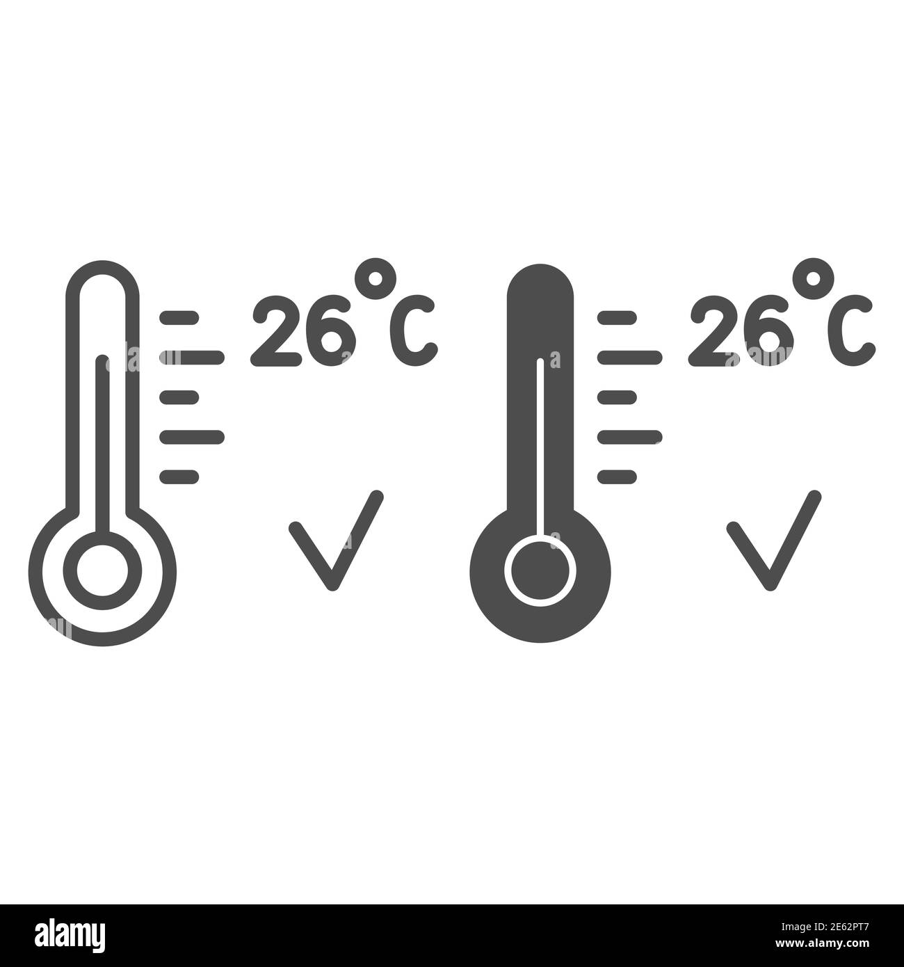26 grad celsius Stock-Vektorgrafiken kaufen - Alamy