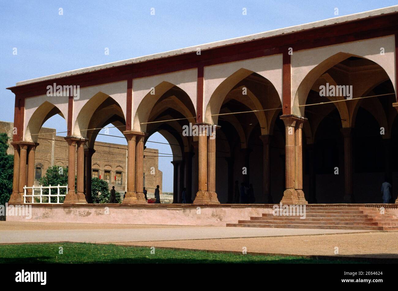 Lahore Pakistan Lahore Fort Diwan-e Aam Stockfoto