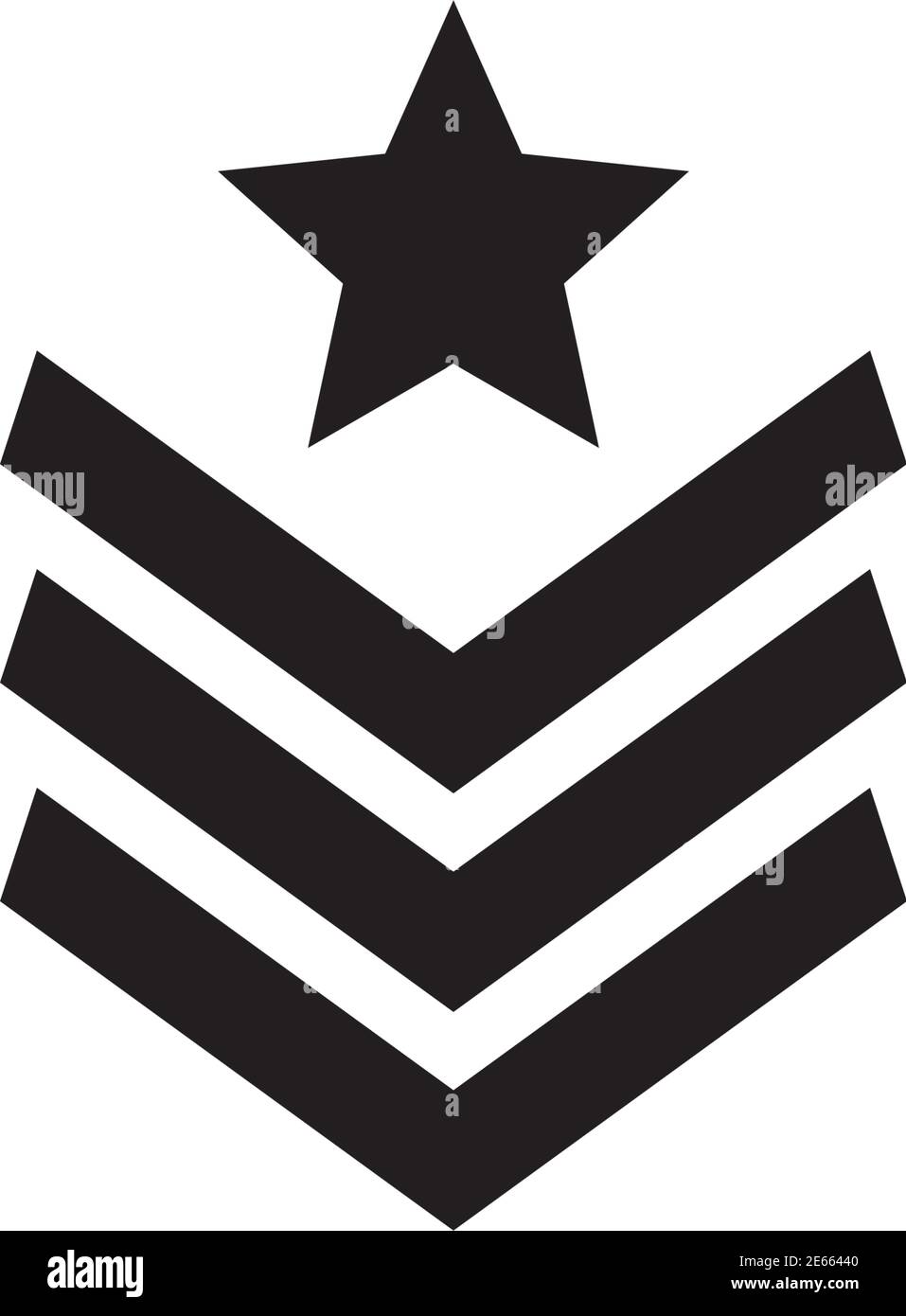 Militär Emblem Logo Design Inspiration Vektor Vorlage Stock Vektor