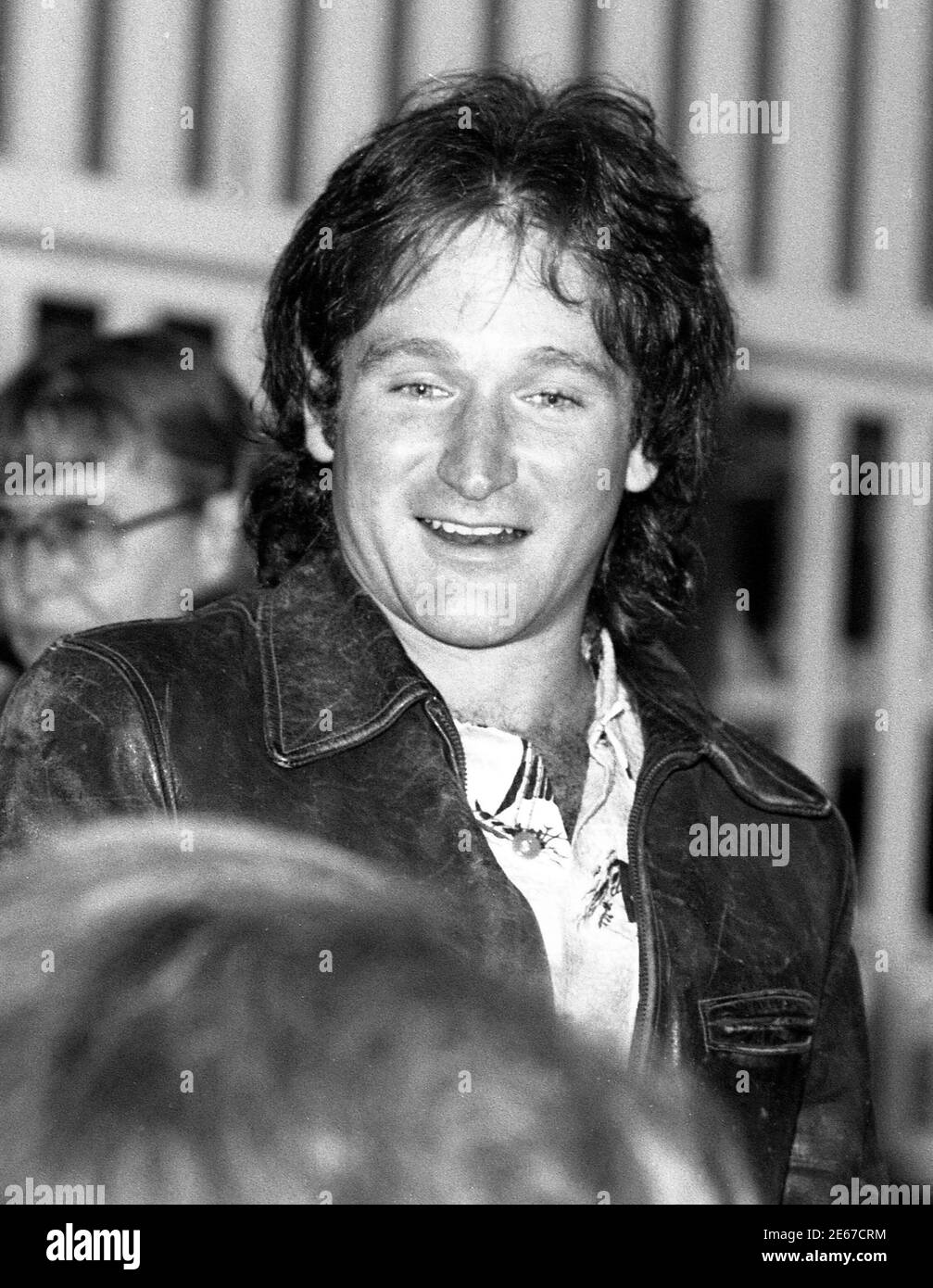 Robin Williams bei Flippers 1978 Stockfoto