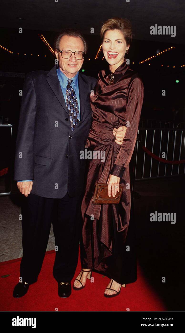 Los Angeles, USA. Okt. 2007. King Larry and Wife Kredit: Tsuni/USA/Alamy Live News Stockfoto