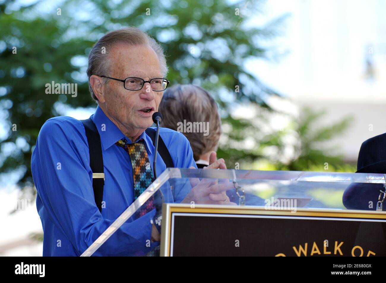 Los Angeles, USA. September 2010. Larry King 16 Quelle: Tsuni/USA/Alamy Live News Stockfoto