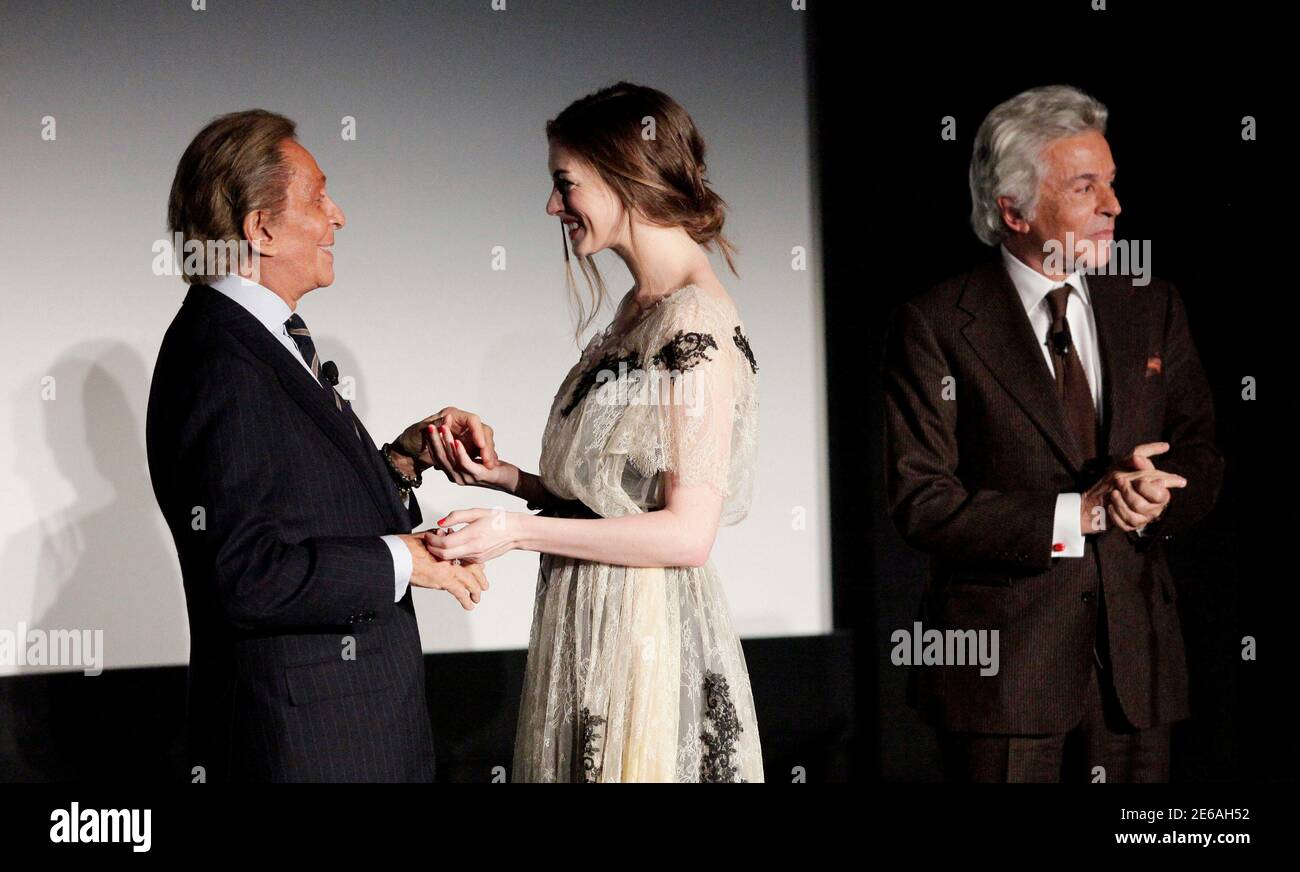 Giancarlo Giammetti Valentino Garavani Anne Stockfotos Und Bilder Kaufen Alamy
