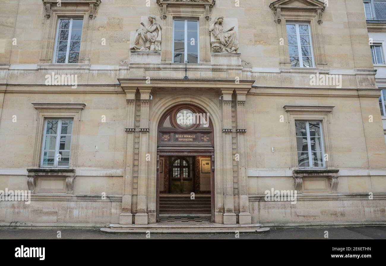 CHAMPAGNE SOCIALISTS STANDORTE IN PARIS Stockfoto