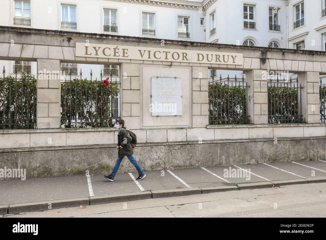 CHAMPAGNE SOCIALISTS STANDORTE IN PARIS Stockfoto