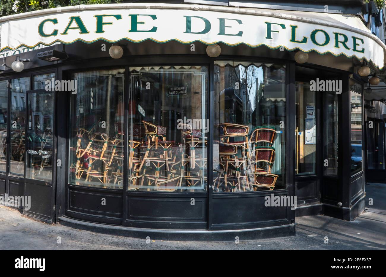 CHAMPAGNE SOCIALISTS STANDORTE IN PARIS Stockfoto