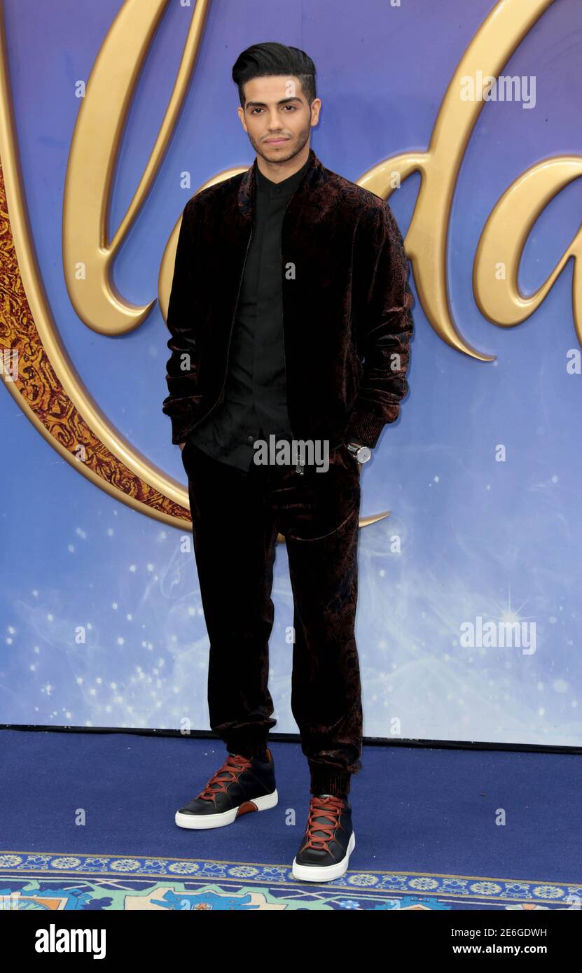 09. Mai 2019 - London, England, UK - Aladdin European Gala, Odeon Luxe, Leicester Square - Red Carpet Arrivals Fotoausstellungen: MENA Massoud Stockfoto