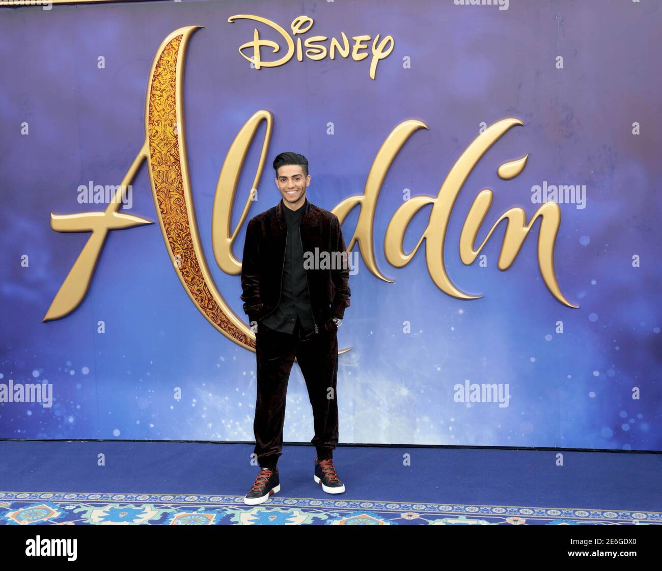 09. Mai 2019 - London, England, UK - Aladdin European Gala, Odeon Luxe, Leicester Square - Red Carpet Arrivals Fotoausstellungen: MENA Massoud Stockfoto