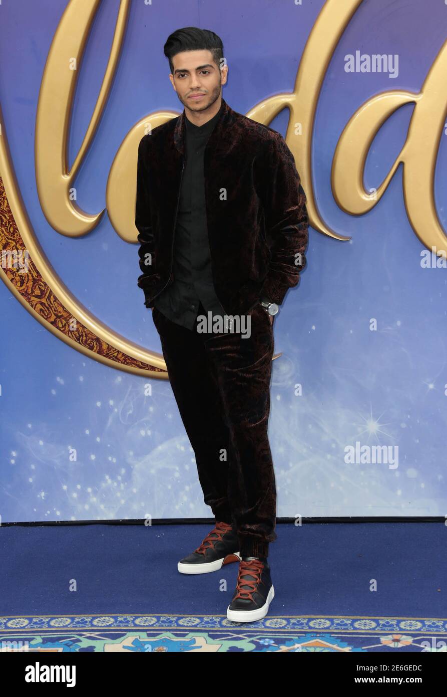 09. Mai 2019 - London, England, UK - Aladdin European Gala, Odeon Luxe, Leicester Square - Red Carpet Arrivals Fotoausstellungen: MENA Massoud Stockfoto