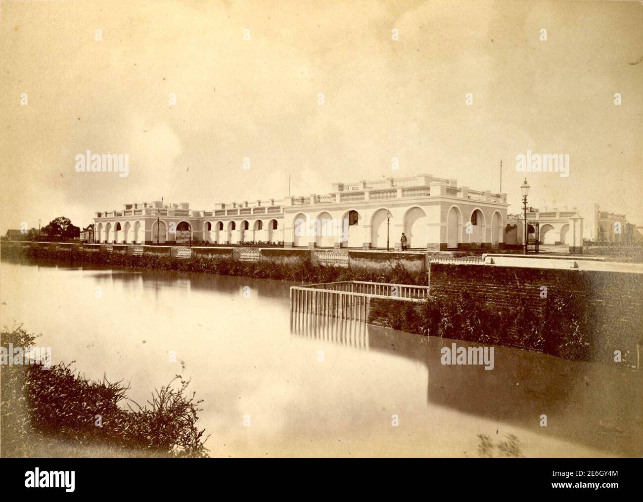 Gobernor von Buenos Aires Juan Manuel de Rosas Landhaus. Stockfoto