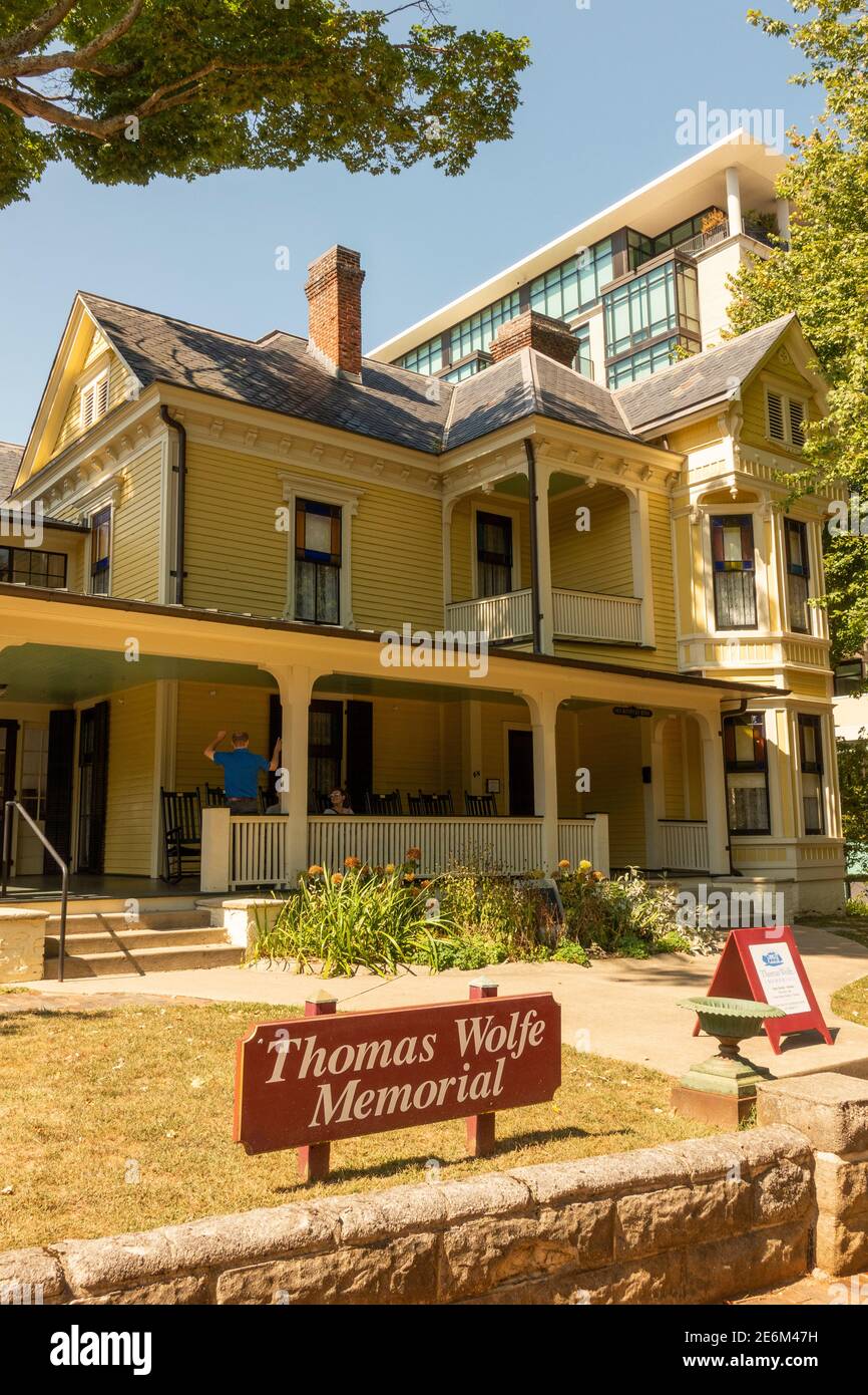 Thomas Wolfe Memorial House Asheville North Carolina Stockfoto