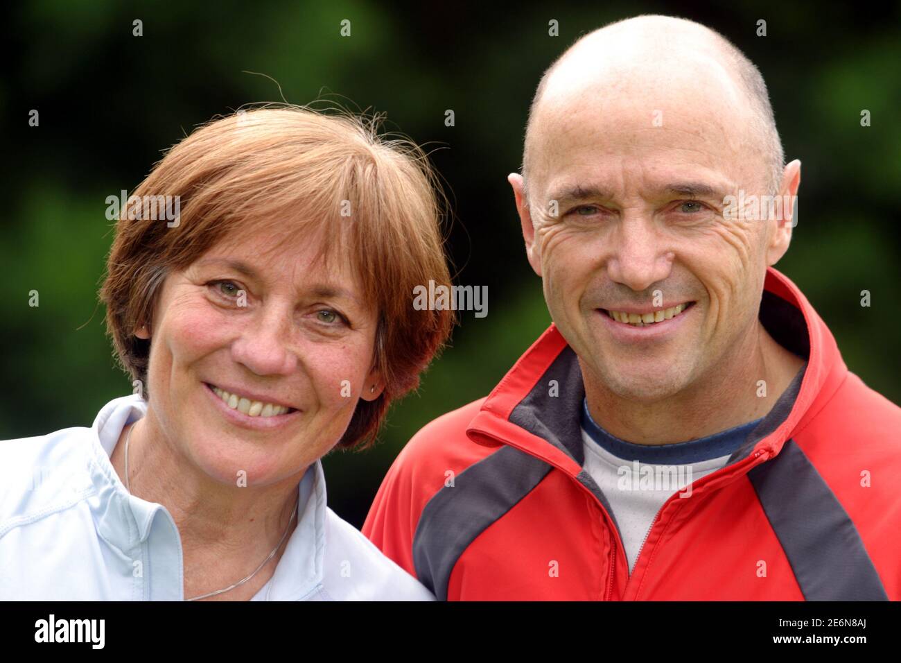 Rosi Mittermaier und Ehemann Christian Neureuther 16.06.2008 Stockfoto