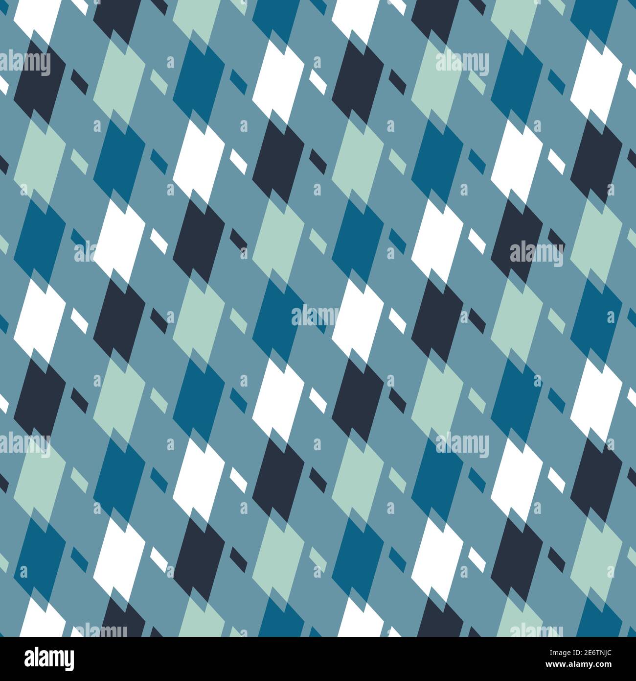 Nahtloses geometrisches Muster. Abstrakter Hintergrund. Perfekt für Bekleidung, Stoff, Textil, Dekoration, Geschenkpapier Stock Vektor