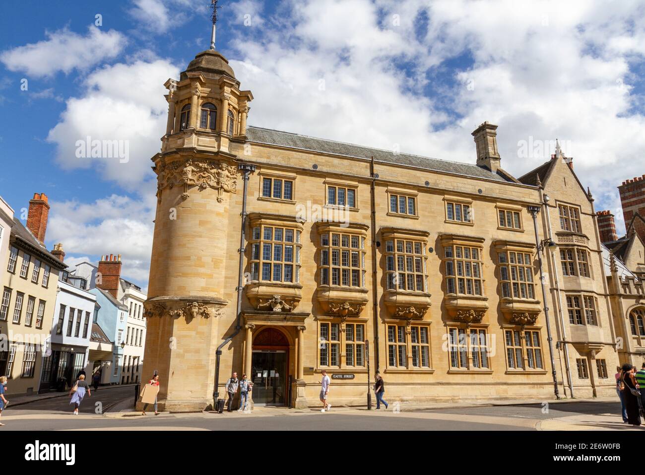 Oxford Martin School, Catte Street, Oxford, Oxfordshire, Großbritannien. Stockfoto