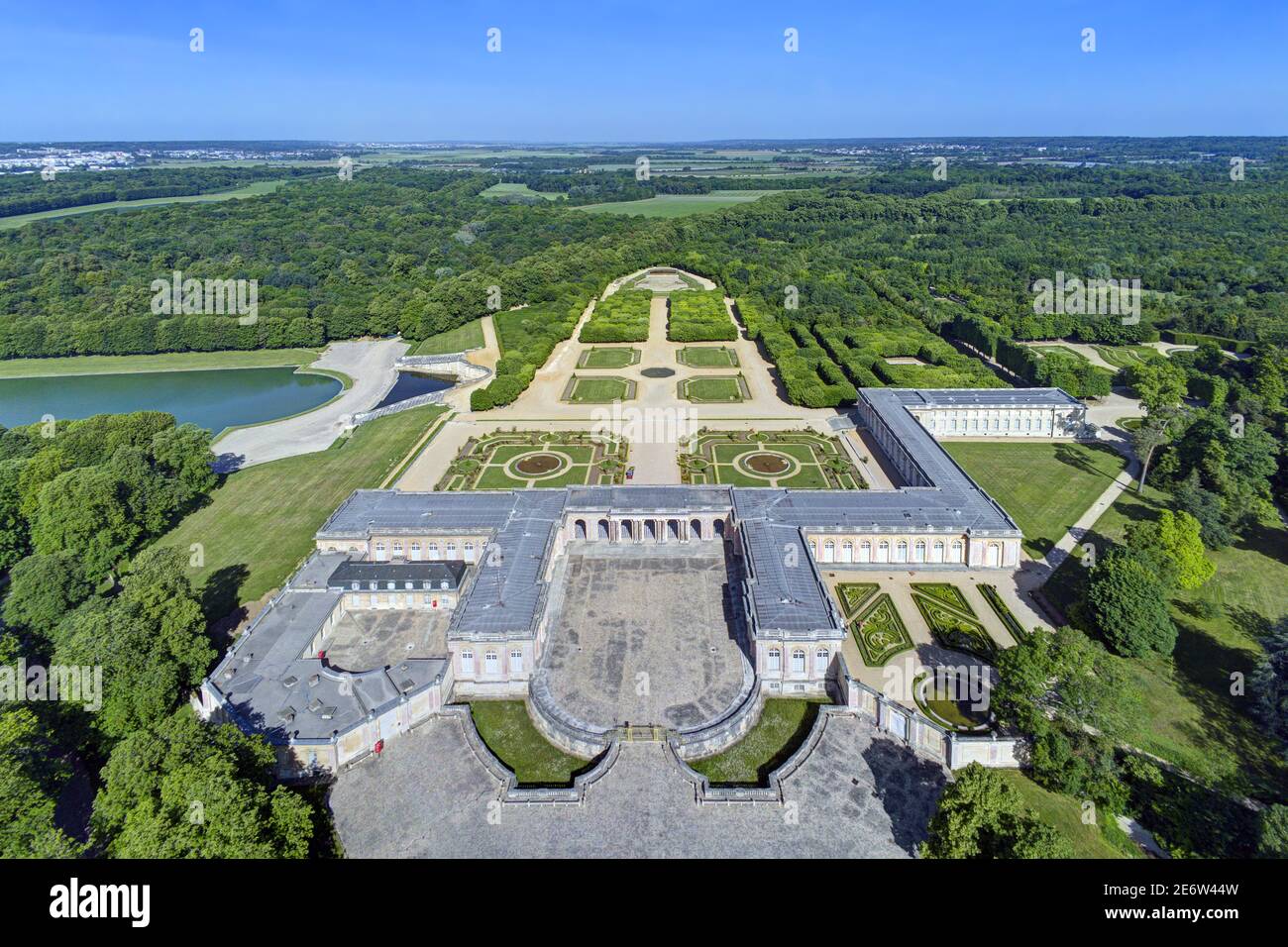 Frankreich, Yvelines, Versailles, Schloss Versailles das Grand Trianon wurde von der UNESCO zum Weltkulturerbe erklärt Stockfoto