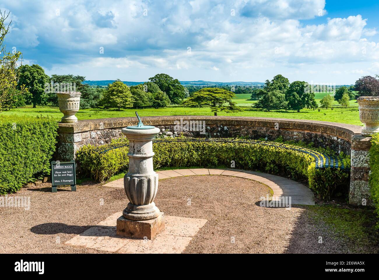 Killerton House and Gardens in Devon. Stockfoto