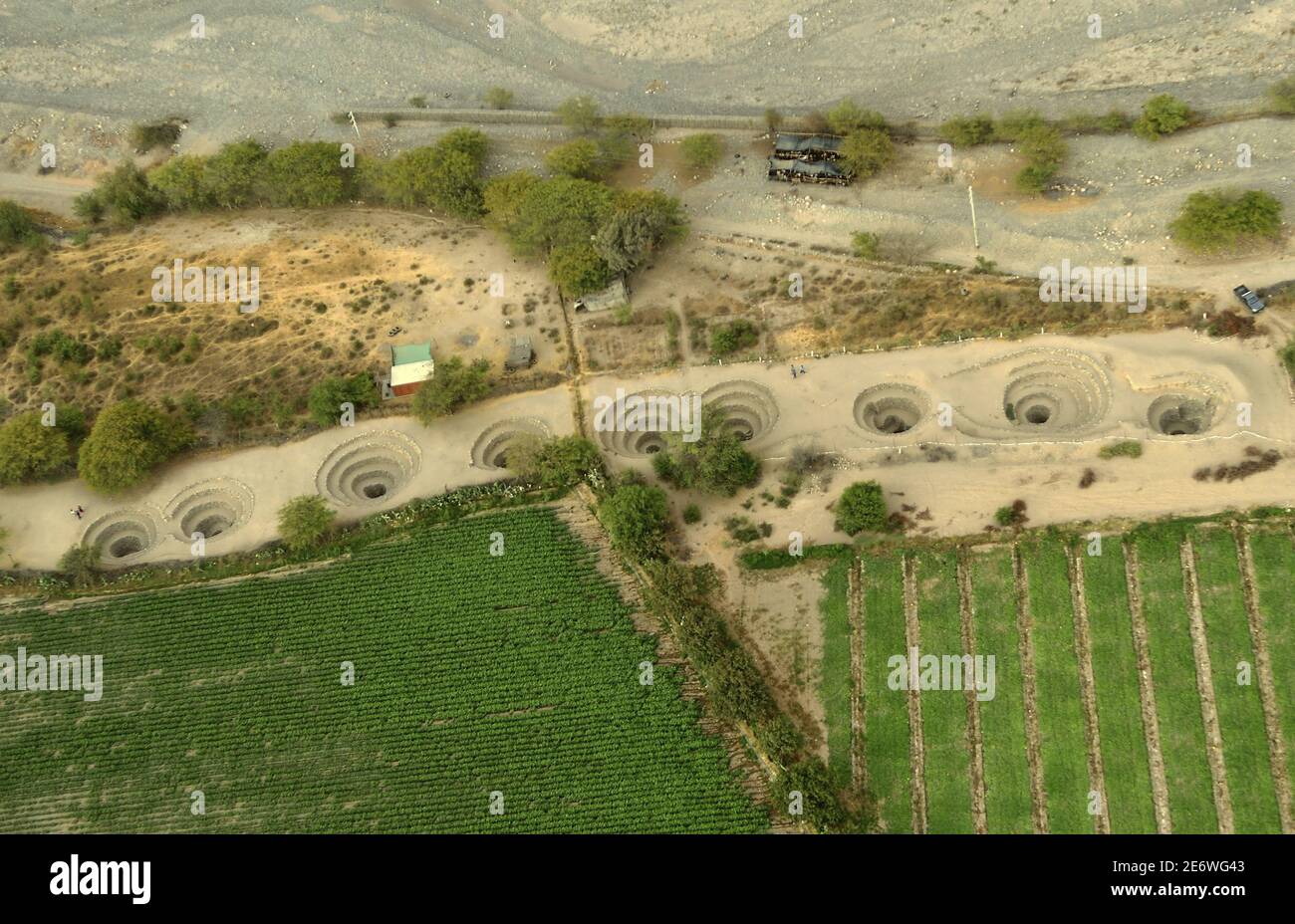 Peru, Nazca Stockfoto
