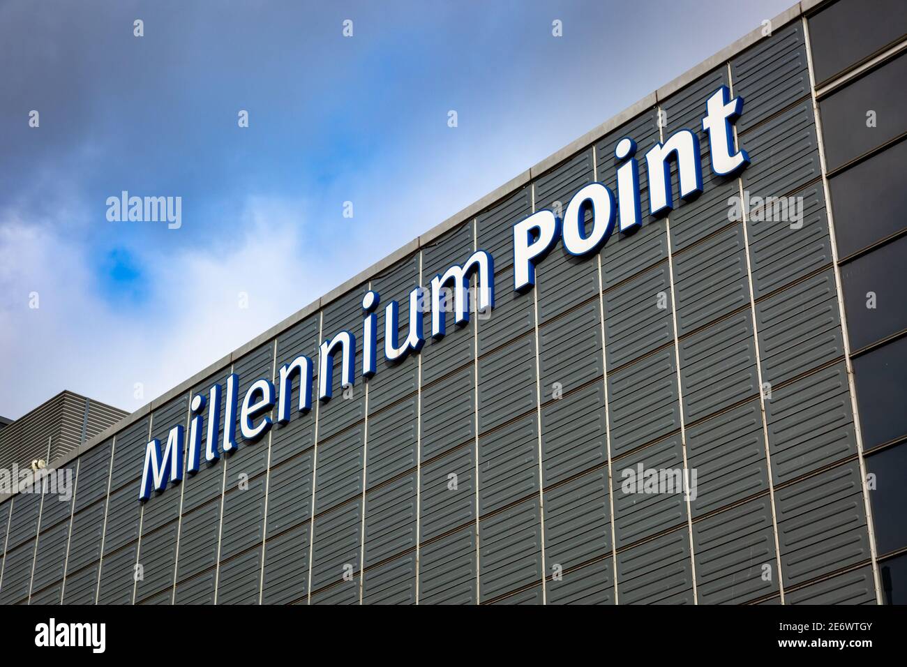 Millennium Point Gebäude, Birmingham, Großbritannien Stockfoto