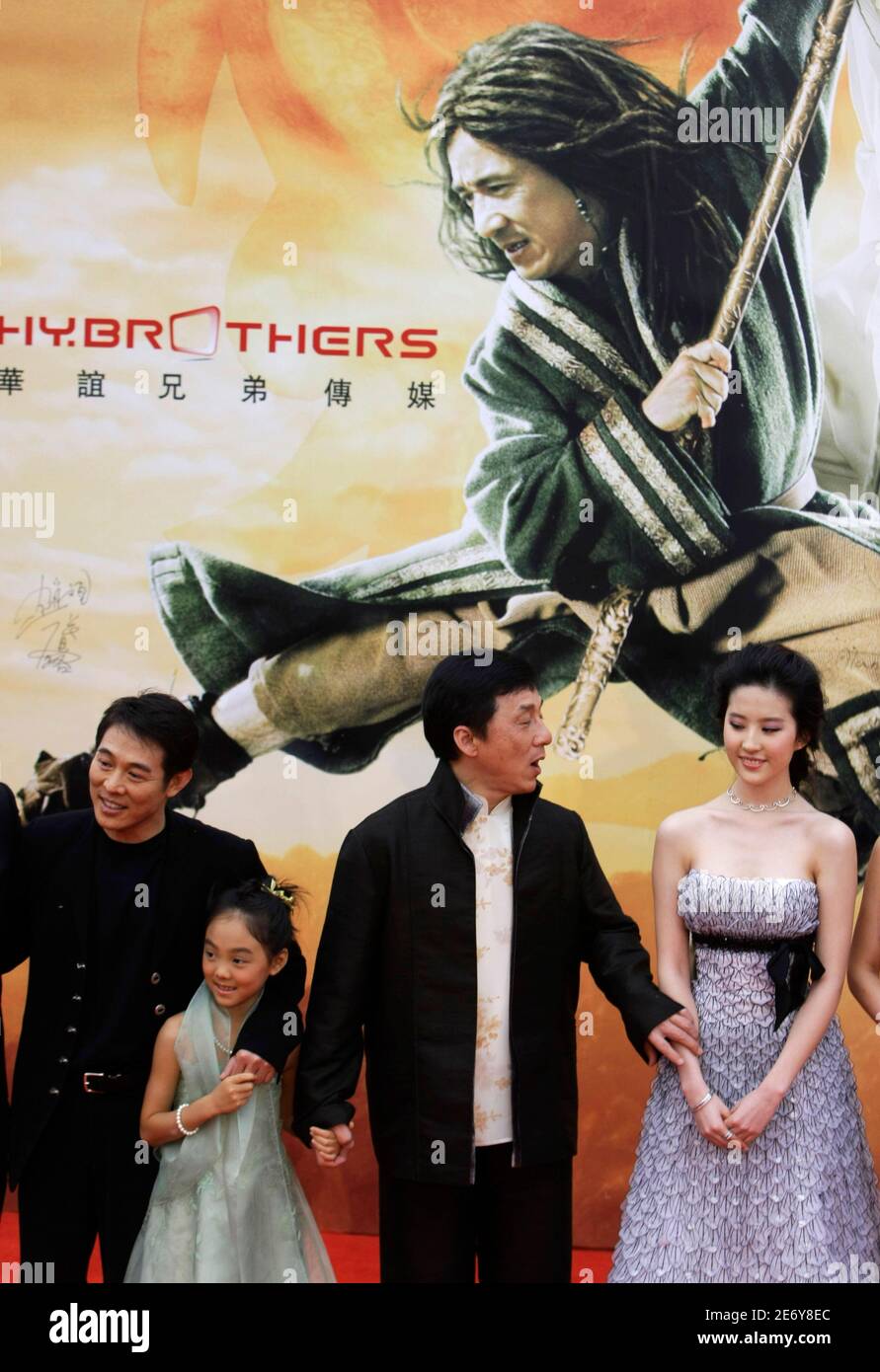 Jet Li Daughter Jane Li Stockfotos Und Bilder Kaufen Alamy