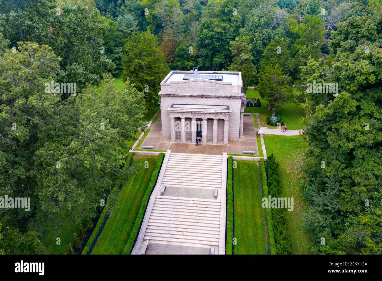 Lincoln Birthplace Memorial, White City, KY, USA Stockfoto