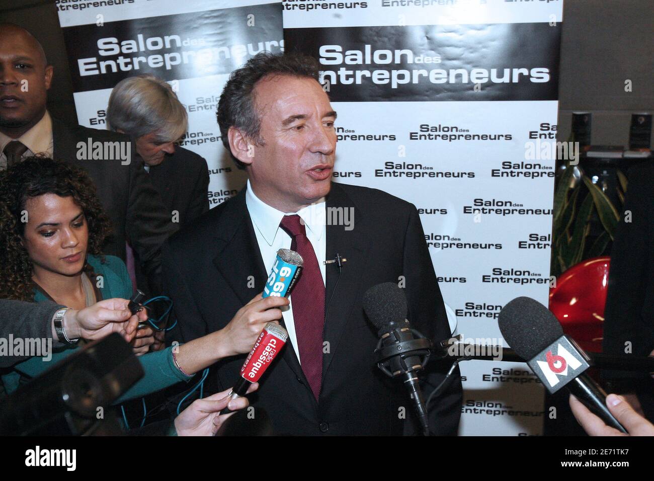 Der Vorsitzende der UDF und Kandidat für die bevorstehenden