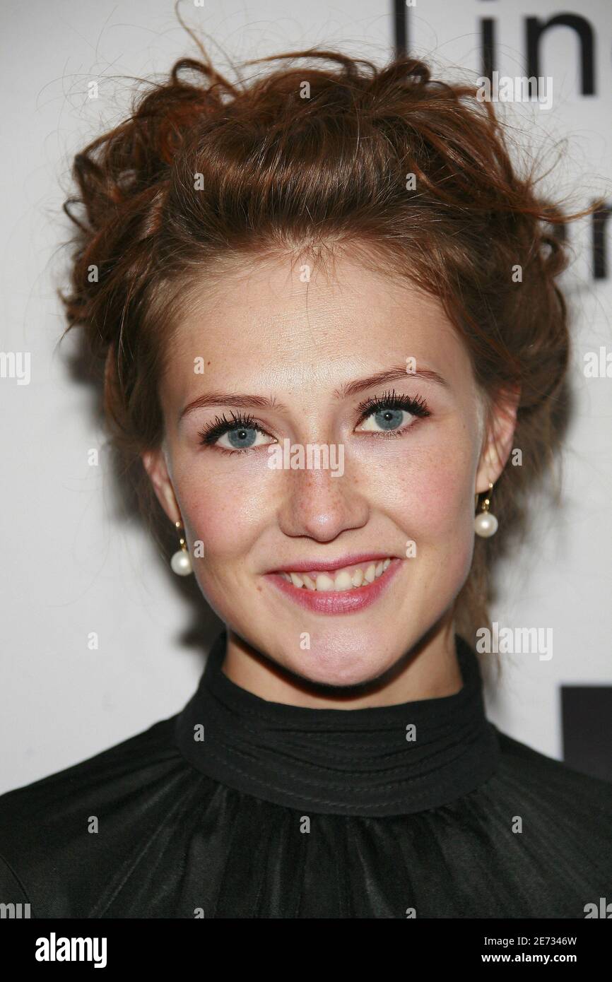 Cast Member Carice Van Houten wirbt für "Black Book", Regie: Paul Verhoeven, Lincoln Center Film Society in New York City, NY, USA am 26. Februar 2007 Foto: Gerald Holubowicz/ABACAPRESS.COM Stockfoto