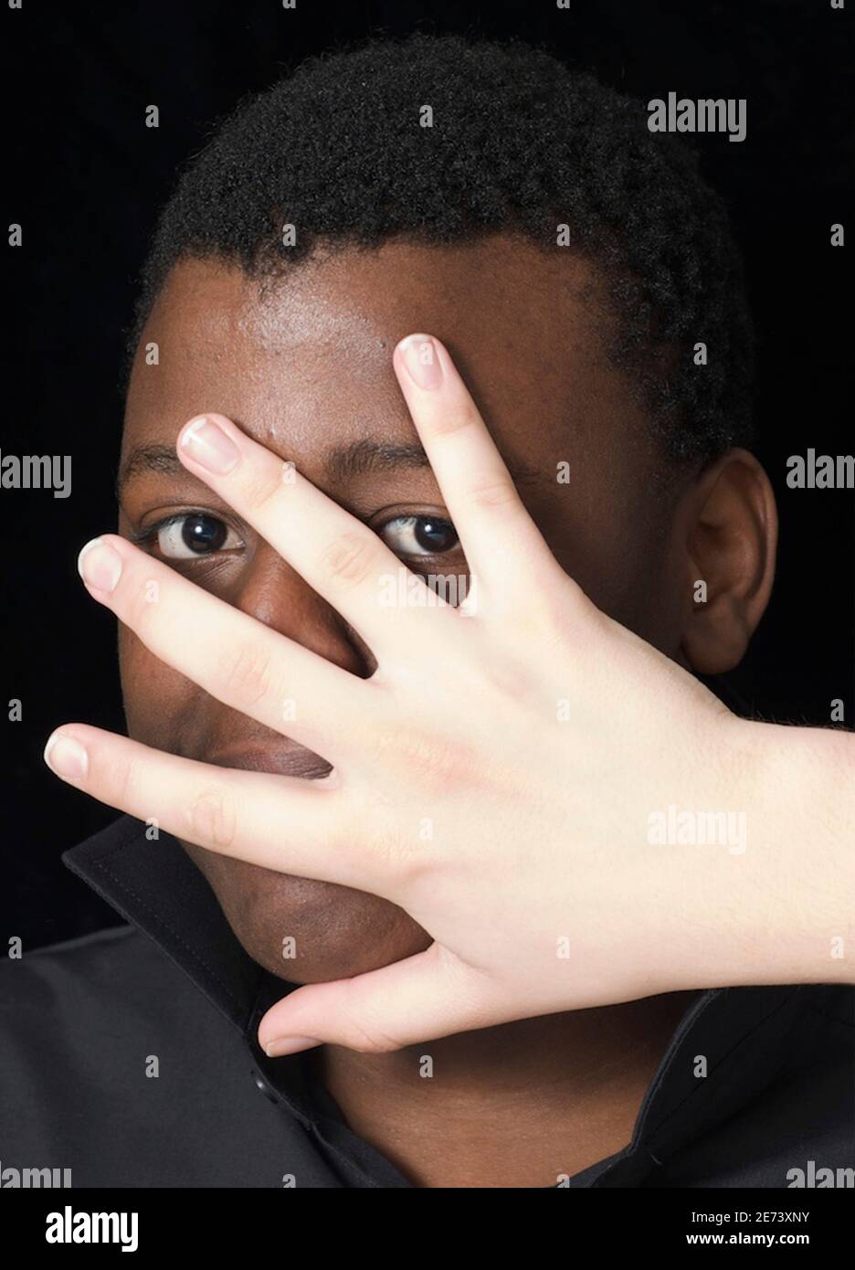 Rassismus, konzeptuelles Bild Stockfoto