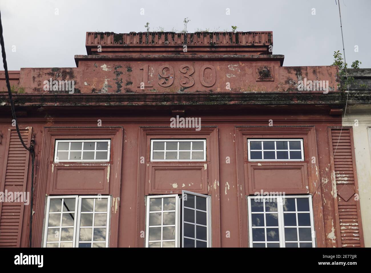 Heritage Kolonialhaus im Jahr 1930, Malaysia gebaut Stockfoto