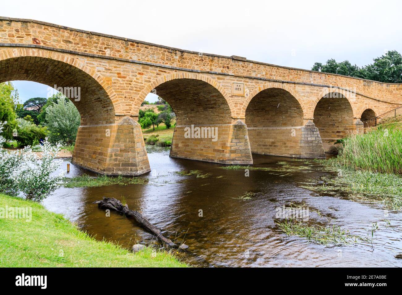 Richmond Bridge in Richmond, Tasmanien, Australien Stockfoto