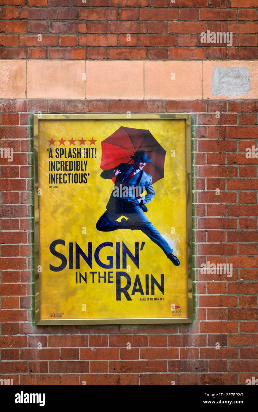 Das Palace Theatre in London Stockfoto