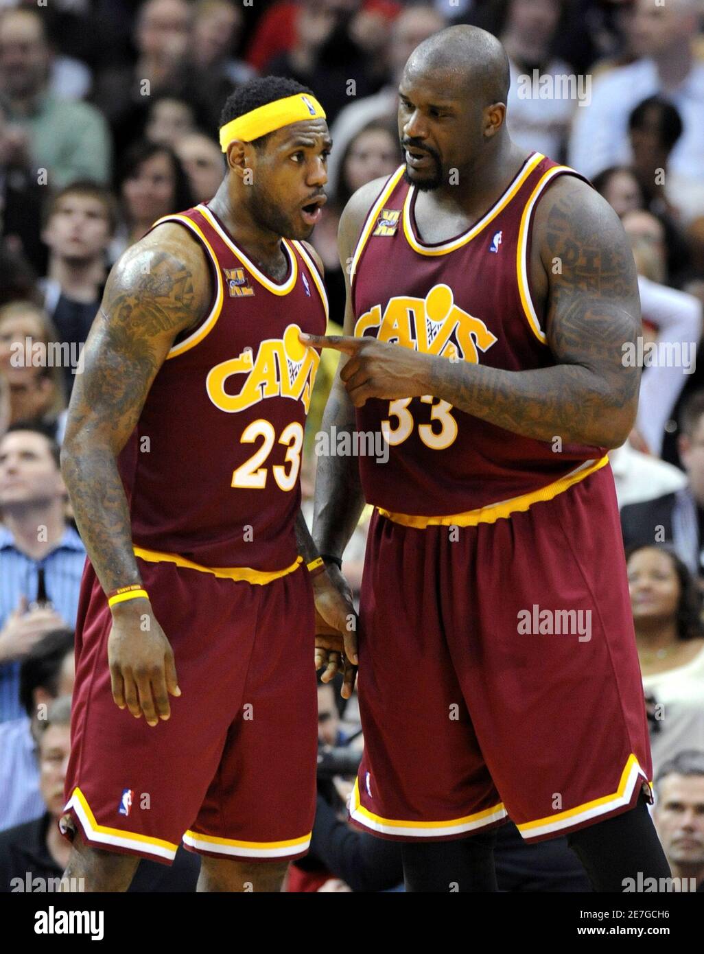 lebron james shaq